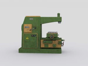horizontal milling machine 2 3D Model