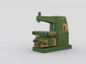 horizontal milling machine 2 3D Model