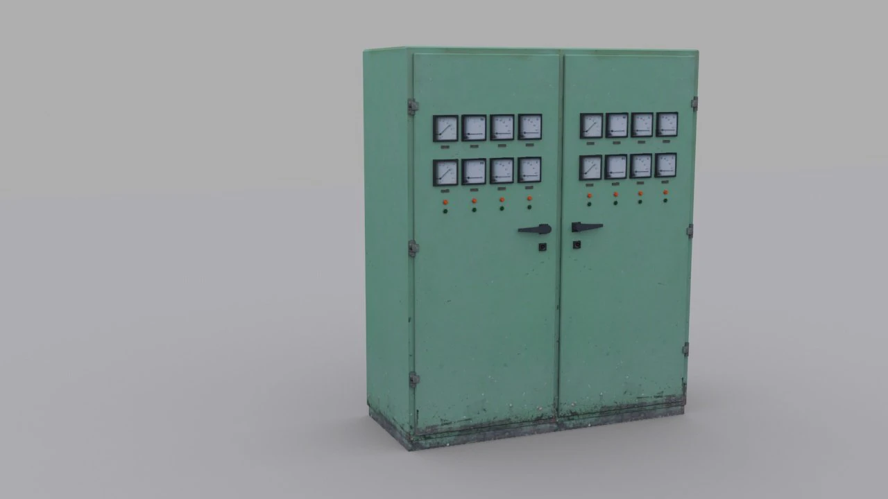 electrical-panel-10 3D Model .c4d .max .obj .3ds .fbx .stl .blend 