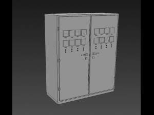 electrical-panel-10 3D 모델
