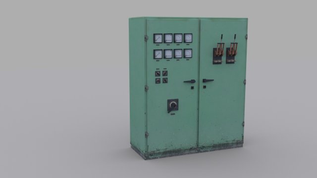 electrical-panel-9 3D मॉडल .c4d .max .obj .3ds .fbx .stl .blend 