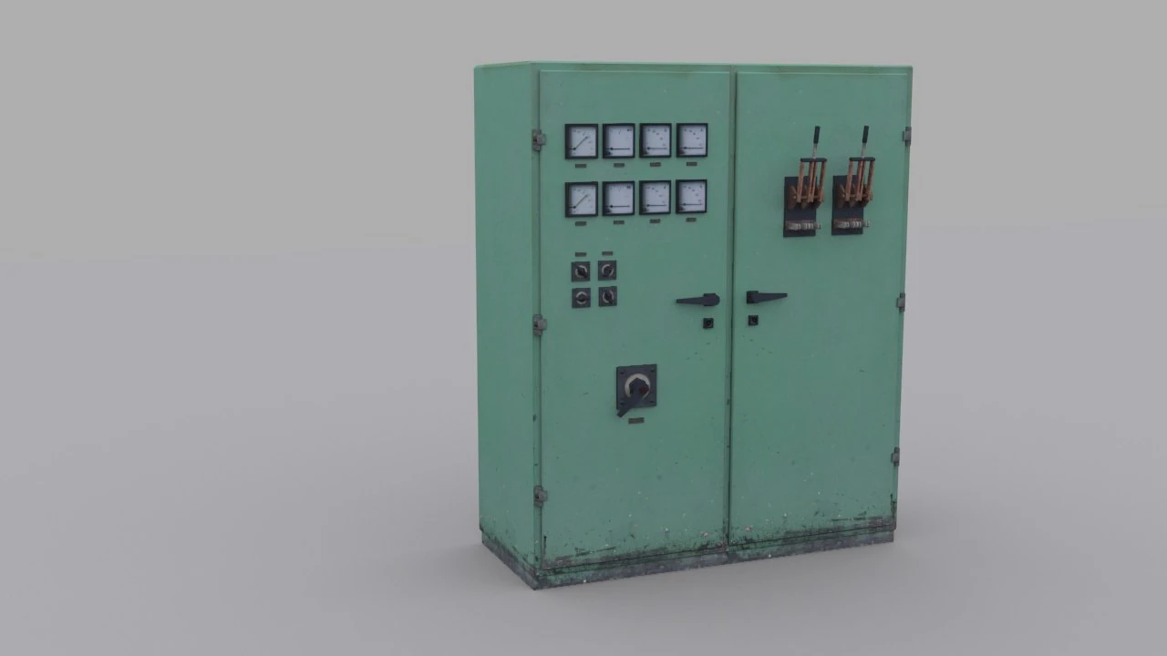 electrical-panel-9 3D Model .c4d .max .obj .3ds .fbx .stl .blend 