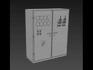 electrical-panel-9 3D मॉडल