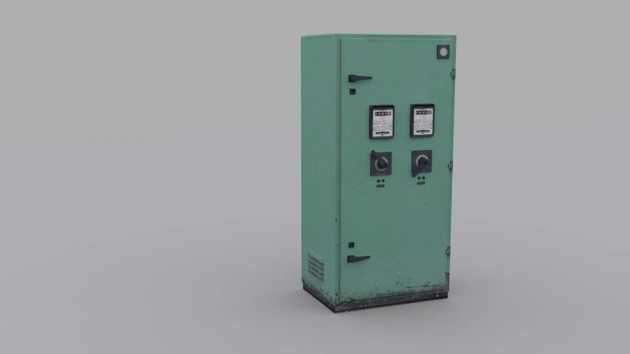 painel elétrico-08 Modelo 3D .c4d .max .obj .3ds .fbx .stl .blend