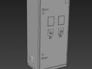 painel el&eacute;trico-08 Modelo 3D