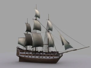 Fırkateyn 3 3D Model
