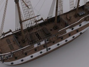 Fırkateyn 3 3D Model