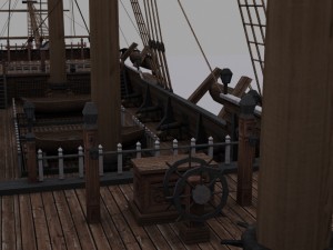 frigate 3 3D Модель