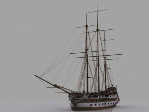 Fırkateyn 3 3D Model