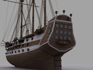 Fırkateyn 3 3D Model