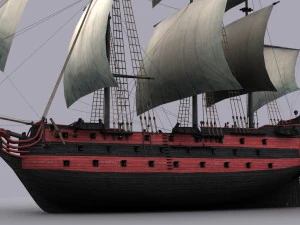 Fırkateyn 3 3D Model