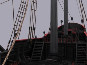 frigate 3 3D Модель