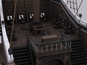 galeon Modelo 3D