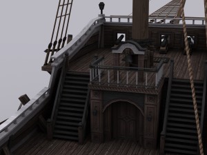 galeon Modelo 3D