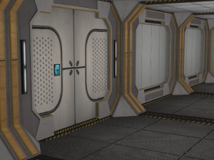 level designer sci-fi 3D 模型