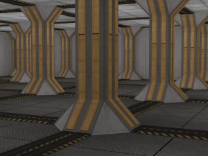 level designer sci-fi 3D 模型