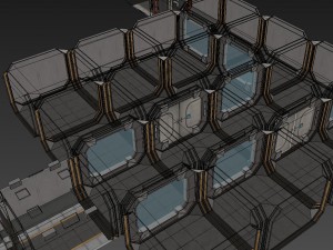level designer sci-fi 3D 模型