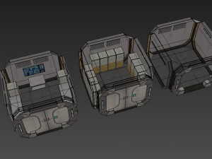 level designer sci-fi 3D 模型