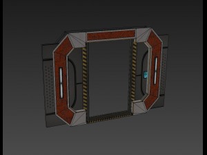 level designer sci-fi 3D 模型
