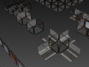 level designer sci-fi 3D 模型