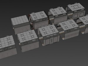 level designer sci-fi 3D 模型