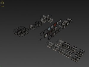 level designer sci-fi 3D 模型