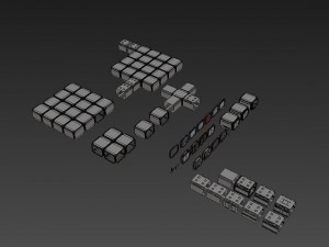 level designer sci-fi 3D 模型