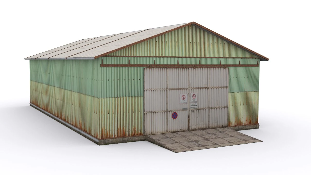 hangar1 Modelo 3D .c4d .max .obj .3ds .fbx .stl .blend 