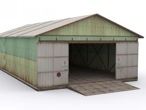 hangar1 Modelo 3D