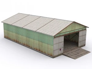 hangar1 Modelo 3D