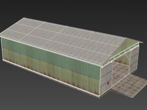 hangar1 Modelo 3D