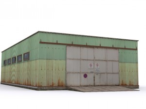 hangar2 Modèle 3D