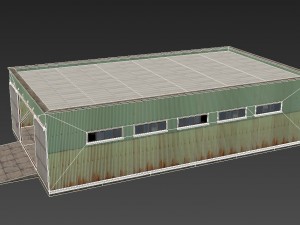 hangar2 3D Model