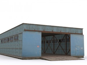 hangar3 3D Model
