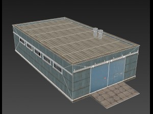 hangar3 3D Model