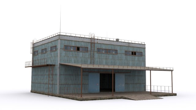 hangar4 3D-Modell .c4d .max .obj .3ds .fbx .stl .blend 