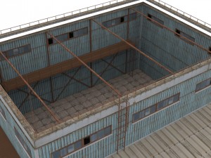 hangar4 3D-Modell