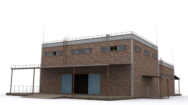 hangar5 3D Model .c4d .max .obj .3ds .fbx .stl .blend 