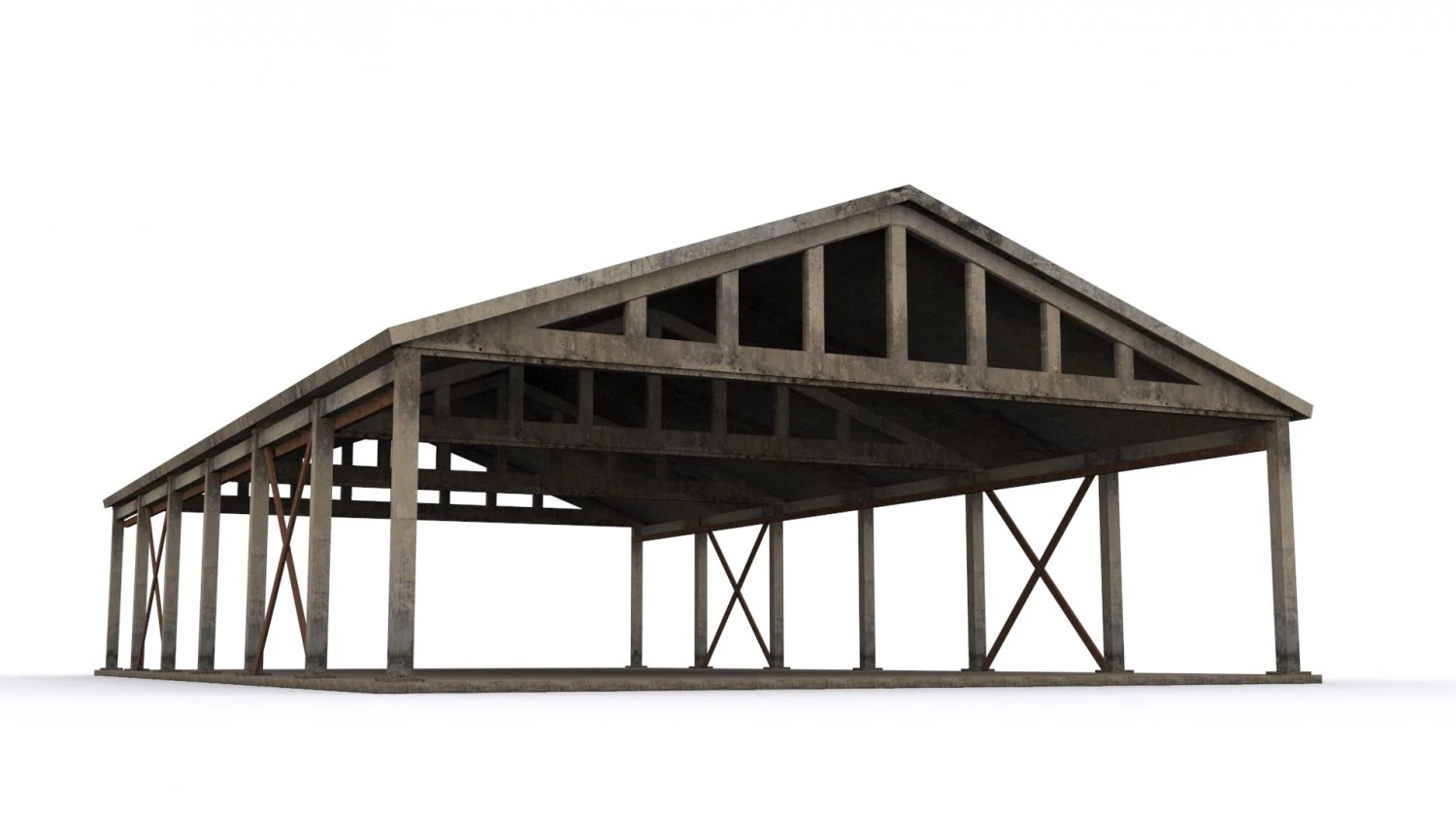 hangar7 3D Model .c4d .max .obj .3ds .fbx .stl .blend 