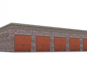 pack-hangar 3D 모델