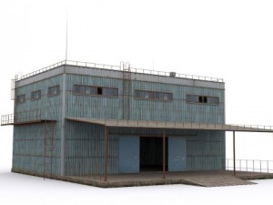 pack-hangar 3D 모델