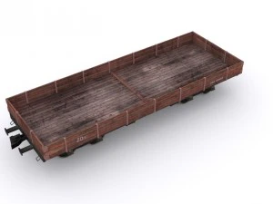 railway carriage 3D Model