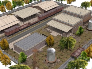 game level Modello 3D