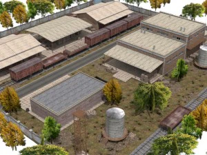 게임 레벨 3D 모델