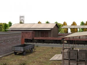 게임 레벨 3D 모델