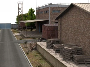 게임 레벨 3D 모델