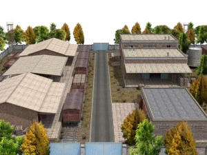 게임 레벨 3D 모델