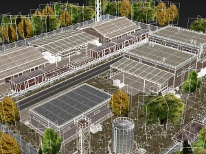 게임 레벨 3D 모델