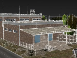 게임 레벨 3D 모델