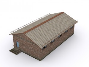 hangar 3D 모델
